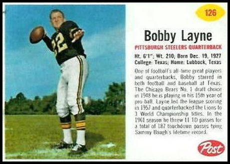 126 Bobby Layne